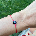 Bracelet à voeux Nazar boncuk fil rouge - Mineralshop