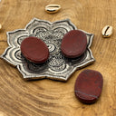 Galet anti-stress JASPE ROUGE, l'apaisement - Mineralshop