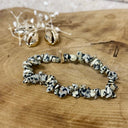 Bracelet Baroque JASPE DALMATIEN, l'équilibre