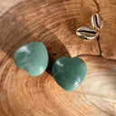 Galet coeur AVENTURINE VERTE 30mm, la méditative