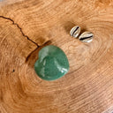 Galet coeur AVENTURINE VERTE 40mm, la méditative