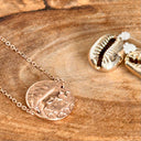 Gourmette Taureau, acier couleur Rose - Mineralshop