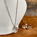 Collier astrologie Gémeaux, acier couleur Argent