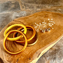 Gros bracelet Bouddhiste, couleur OR - Mineralshop