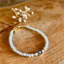 Bracelet NAZAR, Blanc - Mineralshop