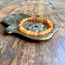 Bracelet Boule 06MM AVENTURINE ORANGE A+, la méditative - Mineralshop