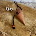 Pendule de radiesthésie en bois artisanal IAMSUBTIL