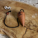 Pendule de Thot en bois artisanal – face logo IAMSUBTIL