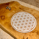 fleur de vie ,adhésif, géometrie sacré, décoration, protection, purification, taux vibratoire