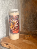 bougie, neuvaine, rituel, saint michel, prières, religion