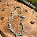 Collier baroque Amazonite, le refuge - Mineralshop  soulager les problèmes de cholestérol, de triglycérides élevés, foie et de reins , aider à apaiser, renforcer le système immunitaire et calmer les états de stress.