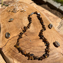 Collier baroque Oeil de Tigre, La protection - Mineralshop favorise le pouvoir de protection et l'ancrage