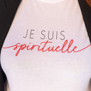 Tee-shirt à manches courtes "JE SUIS SPIRITUELLE"