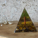 ORGONITE ARBRE AVENTURINE VERTE / OEIL DE TIGRE