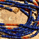 Collier avec disques en lapis-lazuli IAMSUBTIL