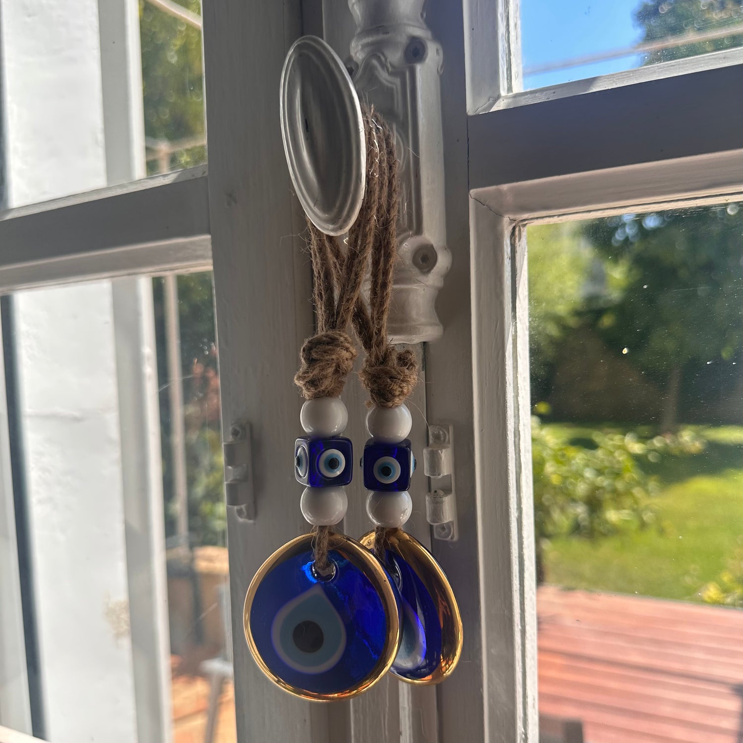 Porte-clés Nazar Boncuk Anahtarlık avec perles de verre fait à la