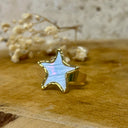 Bague étoile nacre, OR
