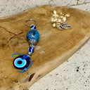Porte-clé Nazar boncuk motif