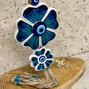 Fleurs NAZAR BONCUK à suspendre turquoise