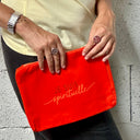 Pochette "JE SUIS SPIRITUELLE" orange