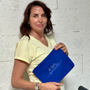 Pochette  "JE SUIS SPIRITUELLE"  BLEU