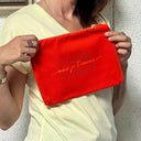 Pochette "je t'emm*** !" Orange