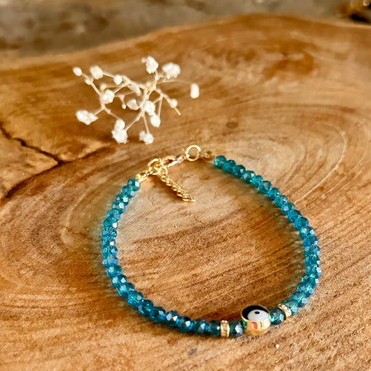 Bracelet NAZAR, Bleu clair