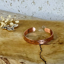 Bracelet cuivre motif lotus