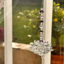 Lotus en cristal et Feng shui - Mineralshop, décoration fenêtre , attrape lumière, yin yang