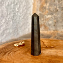 Obélisque Pyrite - Mineralshop stimulation facultés intellectuelles, concentration, mémorisation, carence en fer, feng shui , décoration 