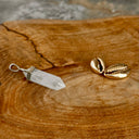 PENDENTIF BITERMINE cristal de roche, la pureté - Mineralshop, bijou, pierre anti- stress, lithothérapie, méditation