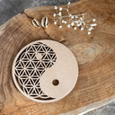 rechargement, fleur de vie, minéraux, pierres, taux vibratoire, ying, yang, équilibre