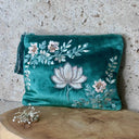 Pochette, velour, lotus, spiritualité