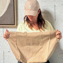 Tote Bag "ose brille sois puissante"  BEIGE