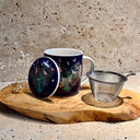 Tasse Infuseur à Thé Lovebirds - Mineralshop ,tasse  thé en porcelaine , mug