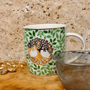 Tasse à thé infuseur Arbre de vie - Mineralshop thé, mug infusion, géométrie sacrée