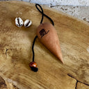 Pendule en bois artisanal – Logo IAMSUBTIL