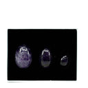 Coffret Oeufs de YONI percés en AMÉTHYSTE Minéralshop, pierre  apaisante ,améliorer la tonicité du périné , reconnexion  avec sa féminité, 