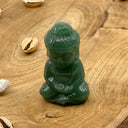 BOUDDHA INDIEN AVENTURINE VERTE  50 mm, la méditative