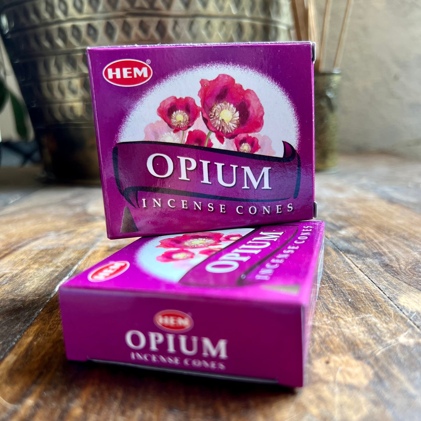 Encens HEM Cônes Opium