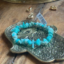 Bracelet baroque AMAZONITE, le refuge