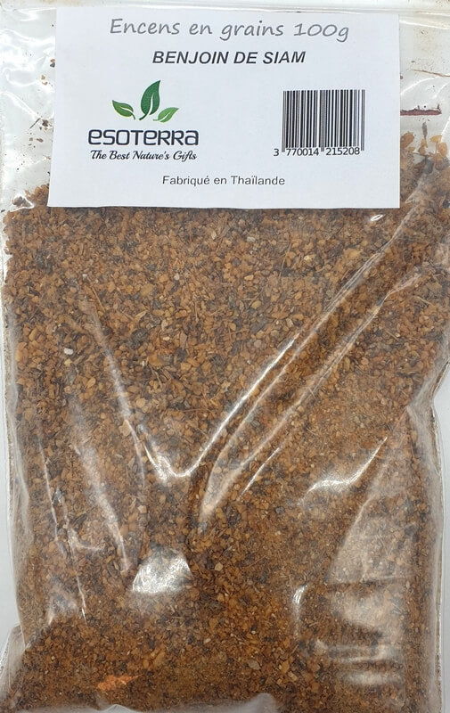 Esoterra - Résine Naturelle Encens en Grains 100g - Camphre